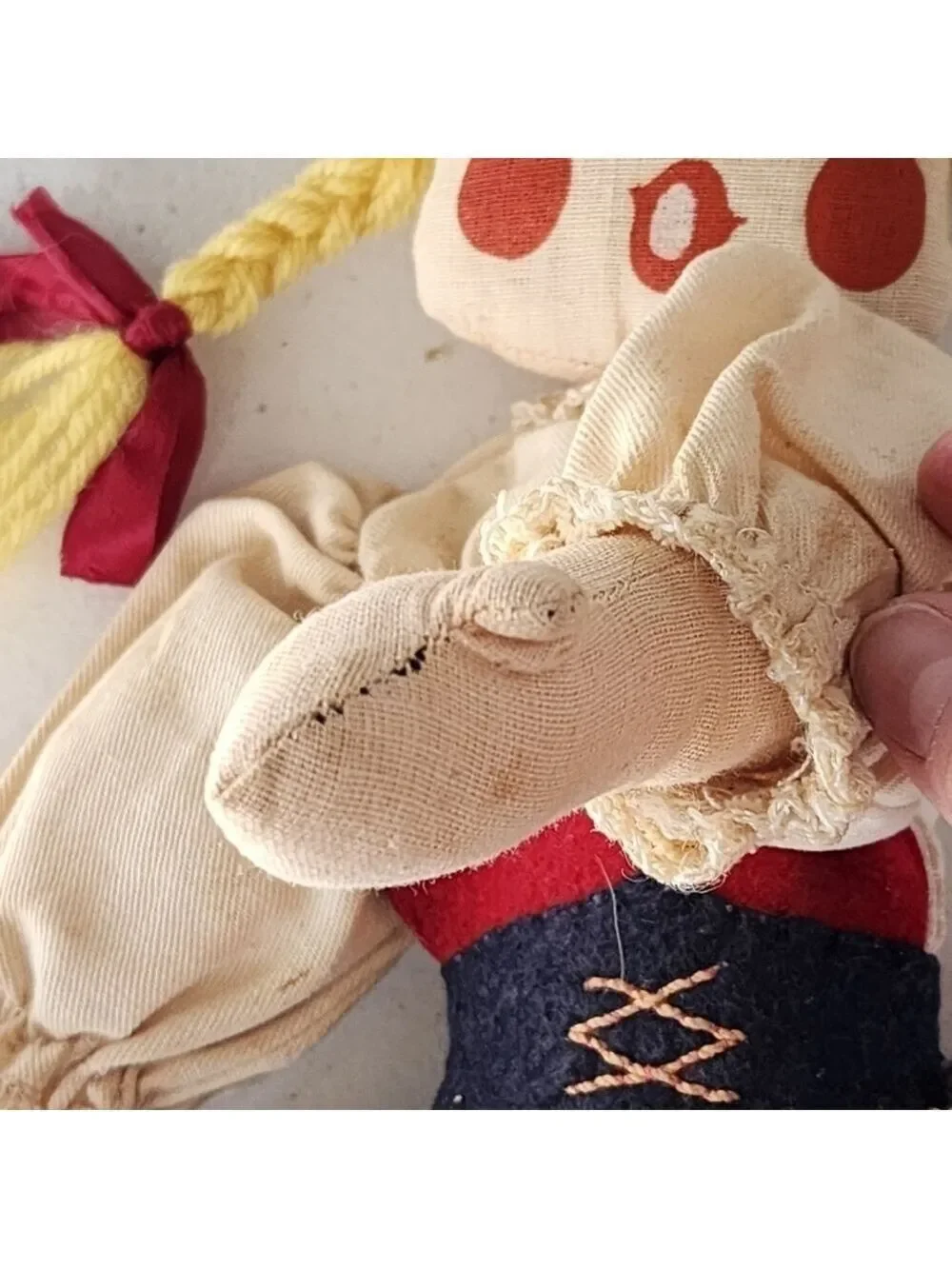 Vintage cloth Dutch doll